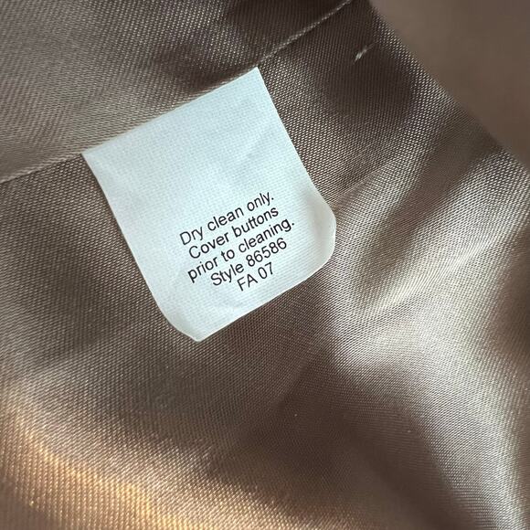 J Crew Brown Velvet Blazer Buttons Academia 4P Preppy Career - Picture 5 of 6